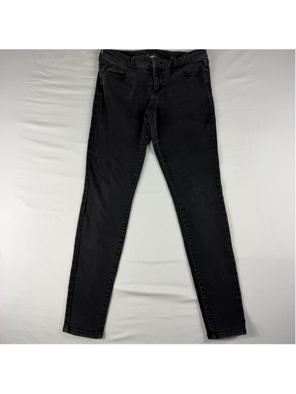 Decree Skinny Jean Black Stretch Low Rise Denim Women 10 Grunge Y2K Indie Sleaze